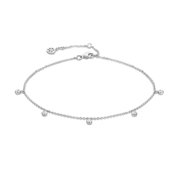 Symphony Fußkettchen - Sterlingsilber - Zirkonia